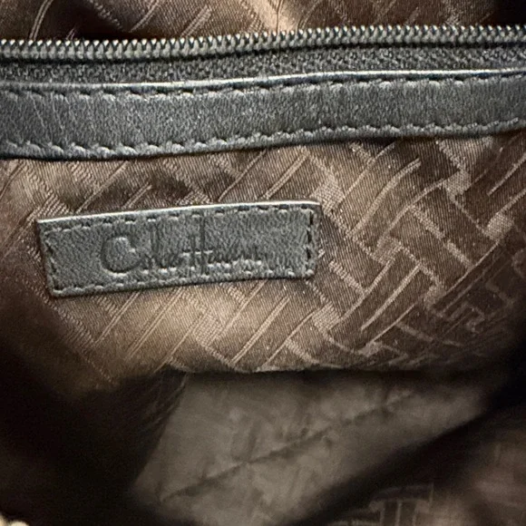 Cole Haan Elegant Black Leather Hobo Bag - Picture 8 of 9